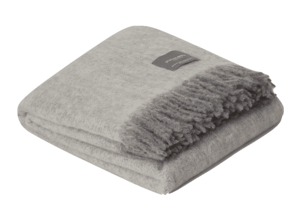 STACKELBERGS - PLAID EN MOHAIR GRIS